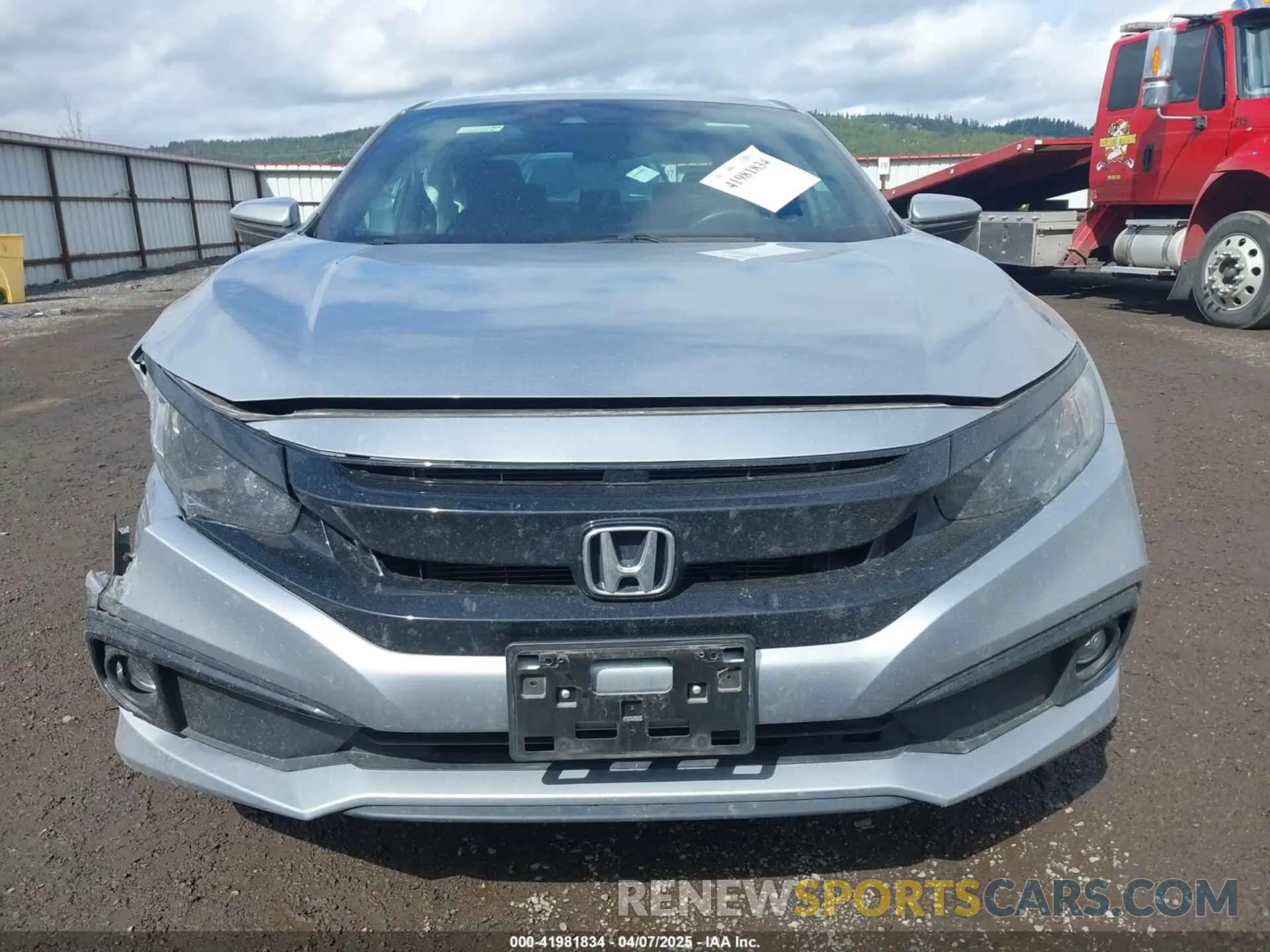 12 Photograph of a damaged car 19XFC2F82LE214820 HONDA CIVIC 2020