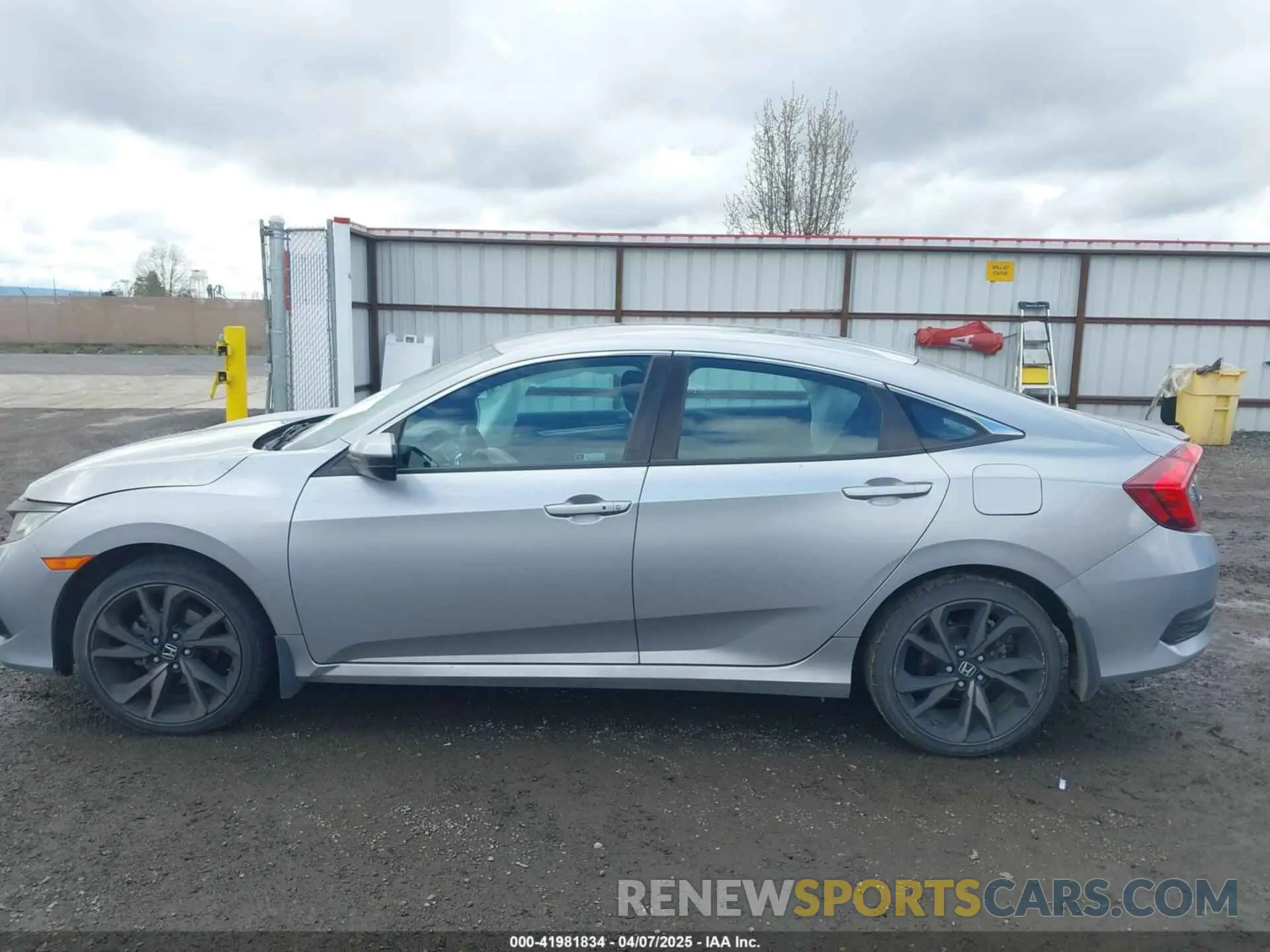 14 Photograph of a damaged car 19XFC2F82LE214820 HONDA CIVIC 2020