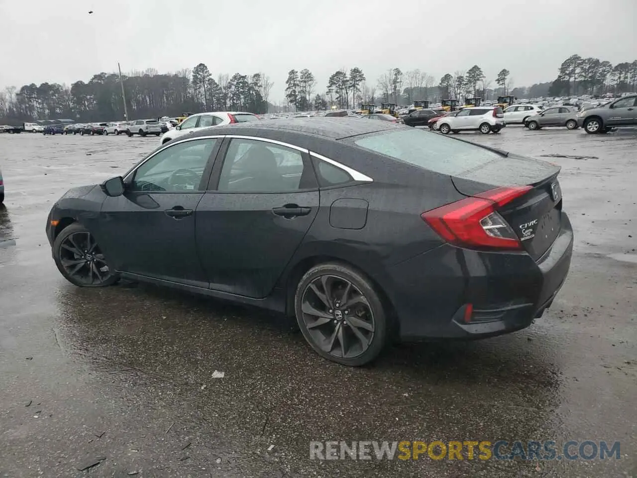 2 Photograph of a damaged car 19XFC2F82LE215630 HONDA CIVIC 2020