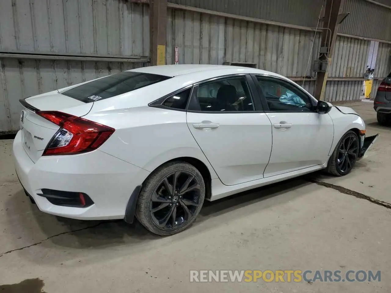 3 Photograph of a damaged car 19XFC2F83LE014626 HONDA CIVIC 2020