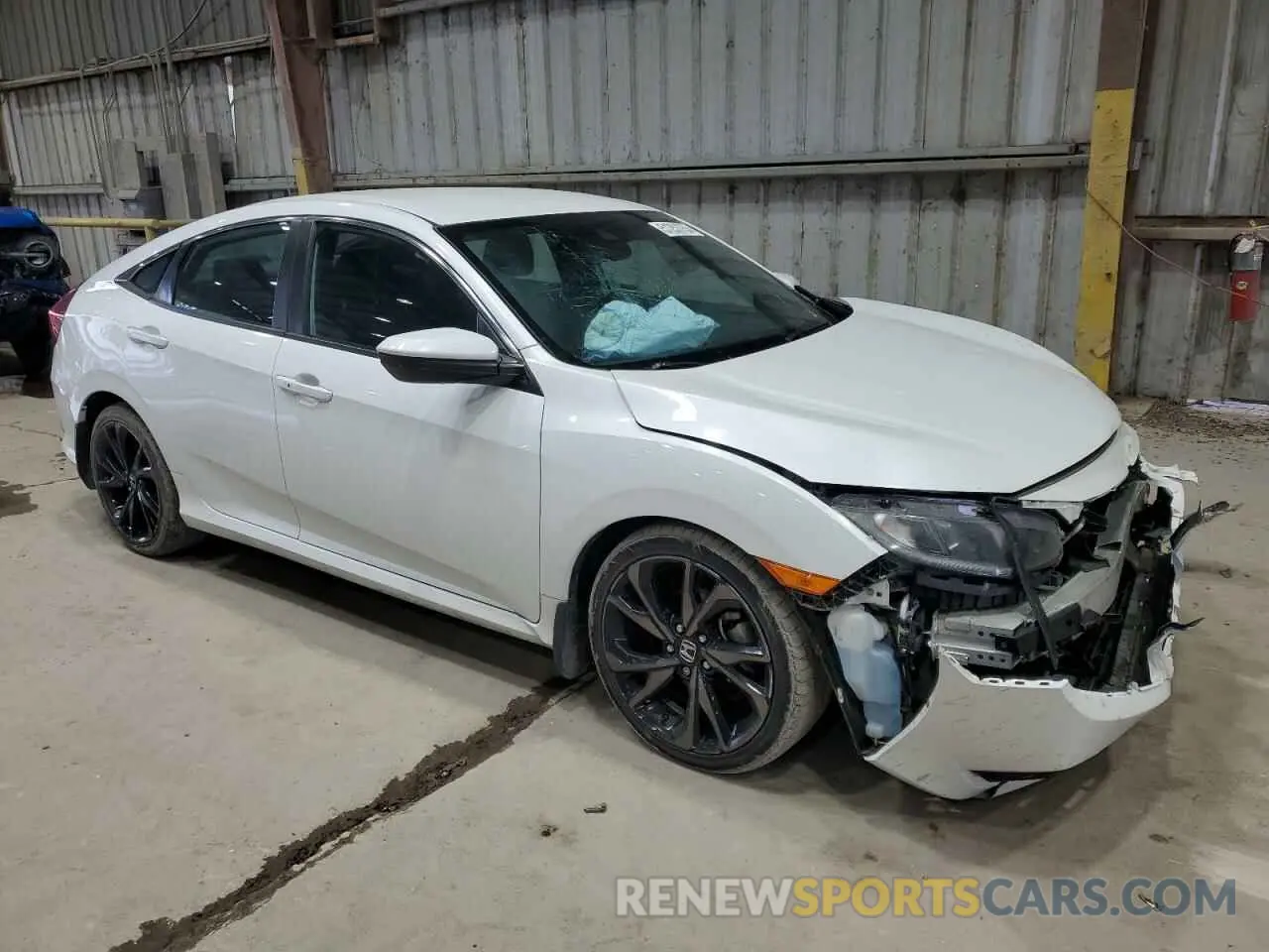 4 Photograph of a damaged car 19XFC2F83LE014626 HONDA CIVIC 2020