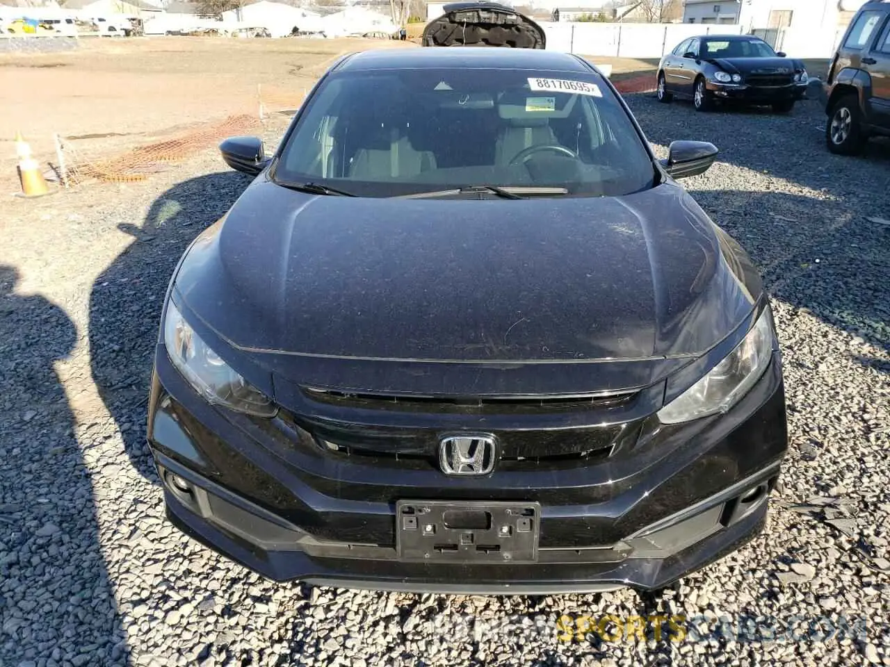 5 Photograph of a damaged car 19XFC2F83LE211893 HONDA CIVIC 2020