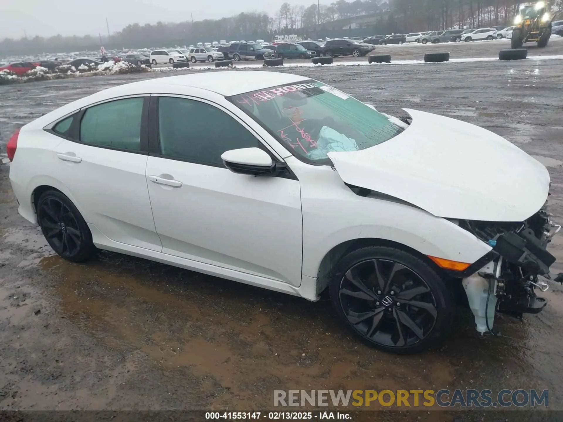 13 Photograph of a damaged car 19XFC2F83LE215734 HONDA CIVIC 2020