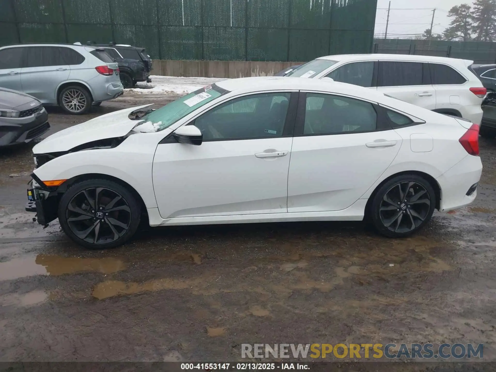 14 Photograph of a damaged car 19XFC2F83LE215734 HONDA CIVIC 2020