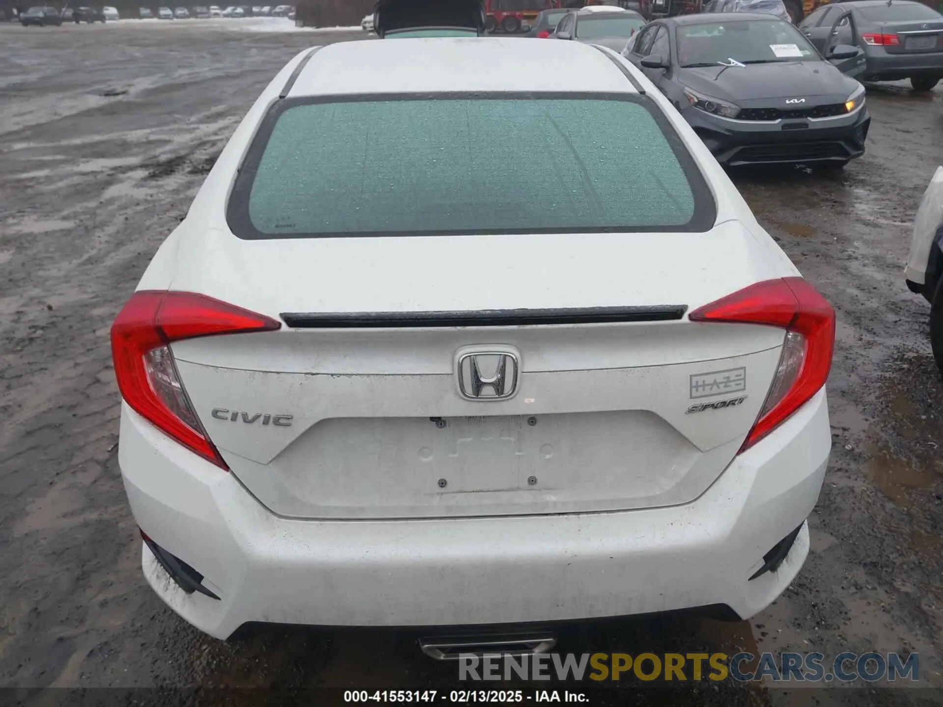 16 Photograph of a damaged car 19XFC2F83LE215734 HONDA CIVIC 2020