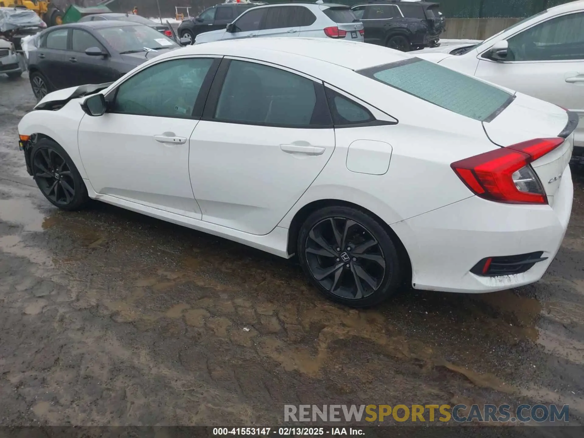 3 Photograph of a damaged car 19XFC2F83LE215734 HONDA CIVIC 2020