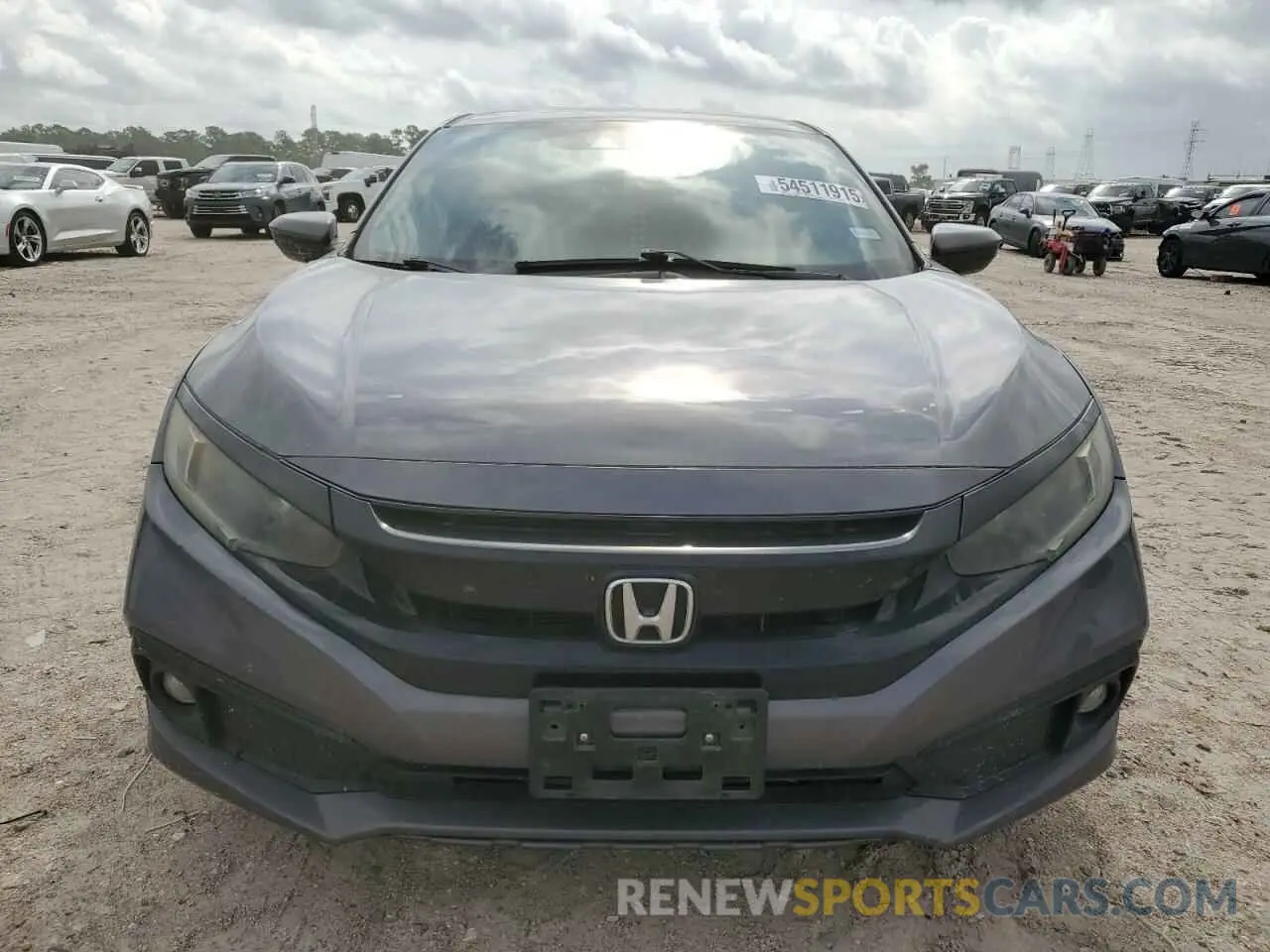 5 Photograph of a damaged car 19XFC2F84LE000038 HONDA CIVIC 2020