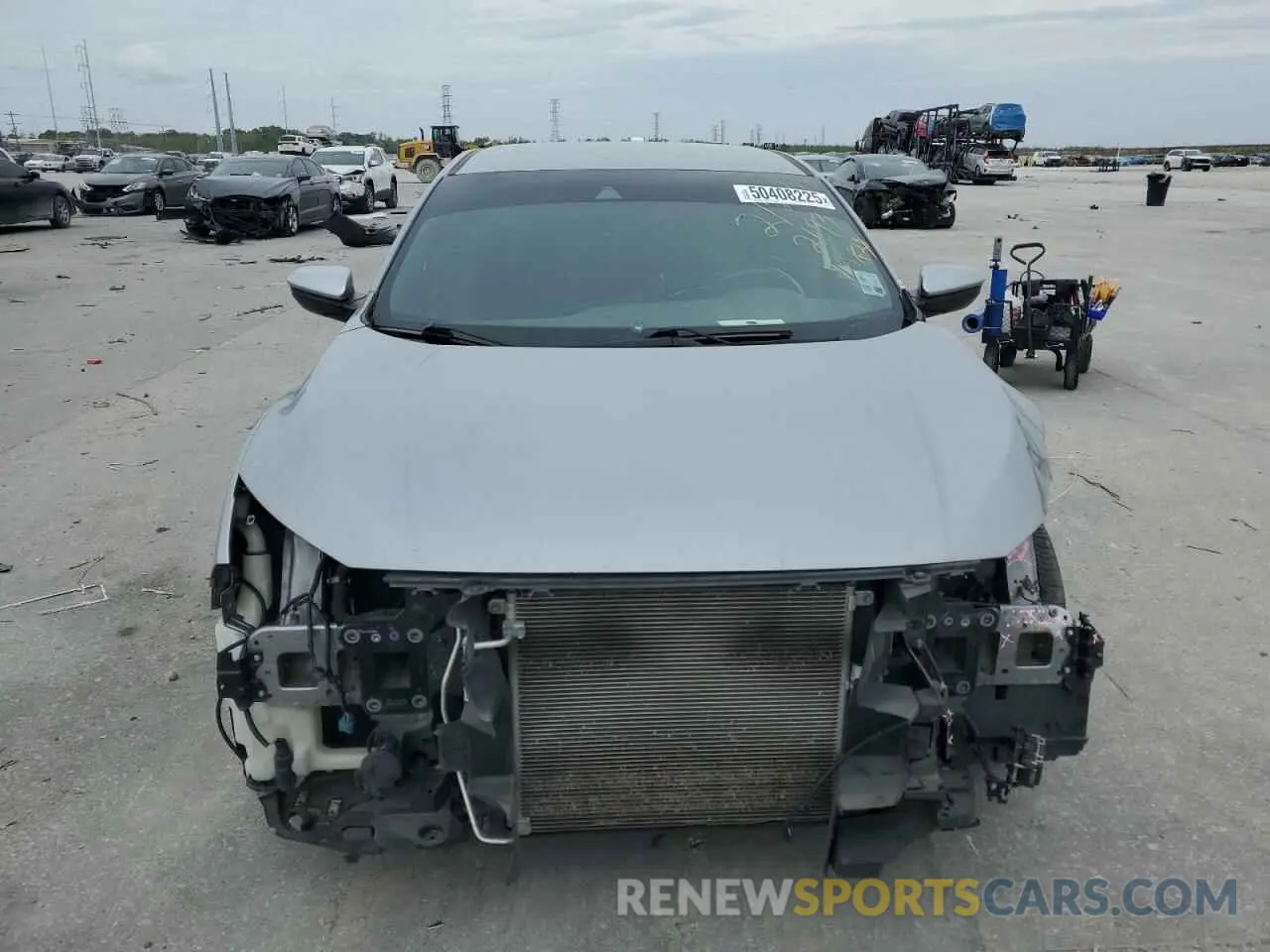 5 Photograph of a damaged car 19XFC2F84LE002193 HONDA CIVIC 2020