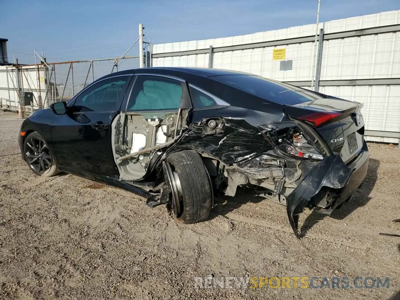 2 Photograph of a damaged car 19XFC2F84LE002615 HONDA CIVIC 2020