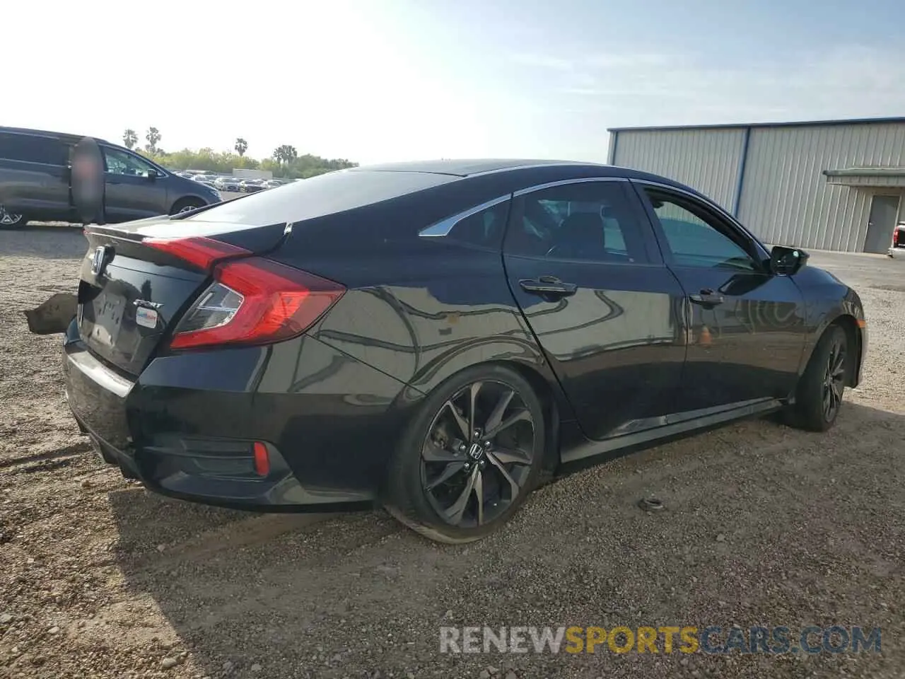 3 Photograph of a damaged car 19XFC2F84LE002615 HONDA CIVIC 2020