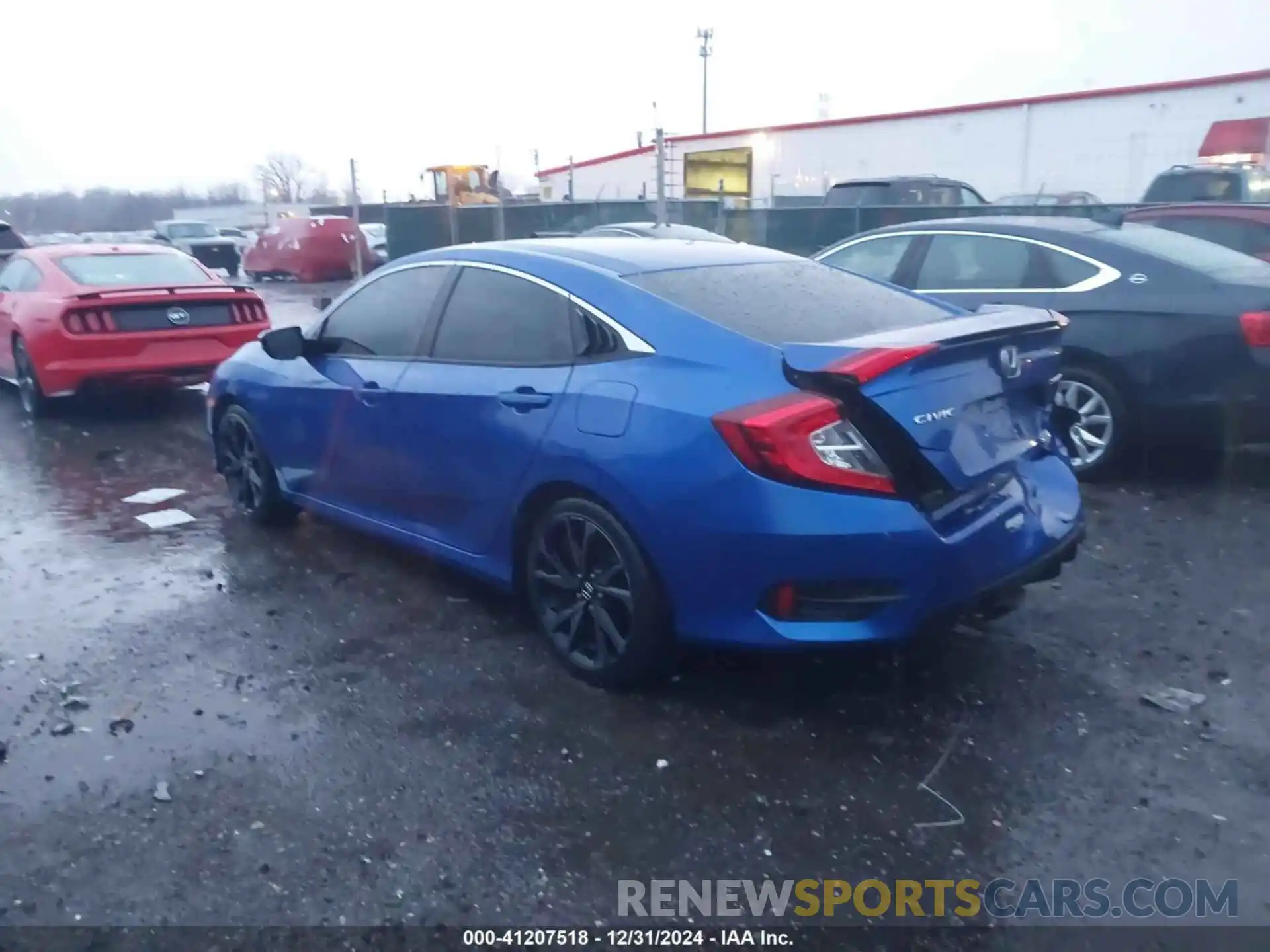 3 Photograph of a damaged car 19XFC2F84LE020922 HONDA CIVIC 2020