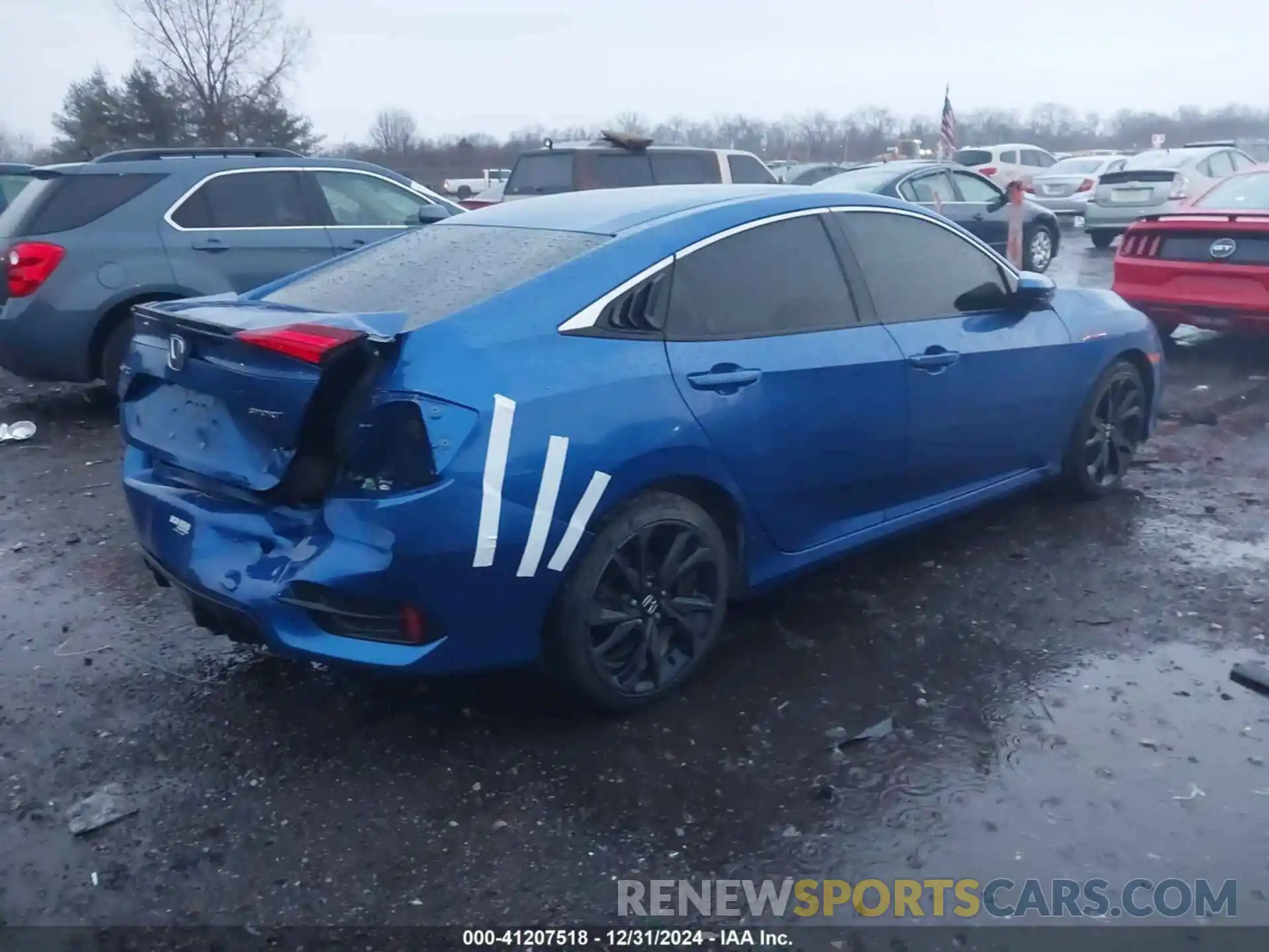 4 Photograph of a damaged car 19XFC2F84LE020922 HONDA CIVIC 2020