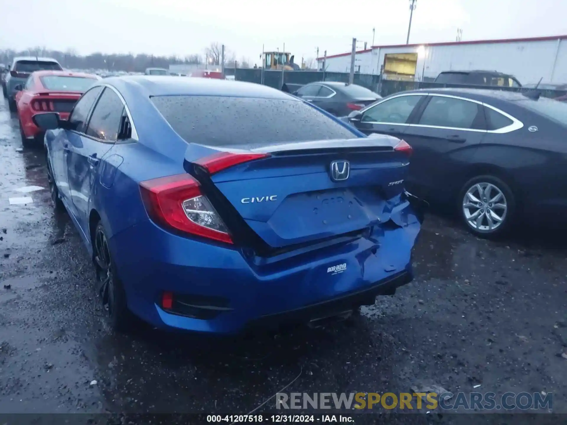 6 Photograph of a damaged car 19XFC2F84LE020922 HONDA CIVIC 2020