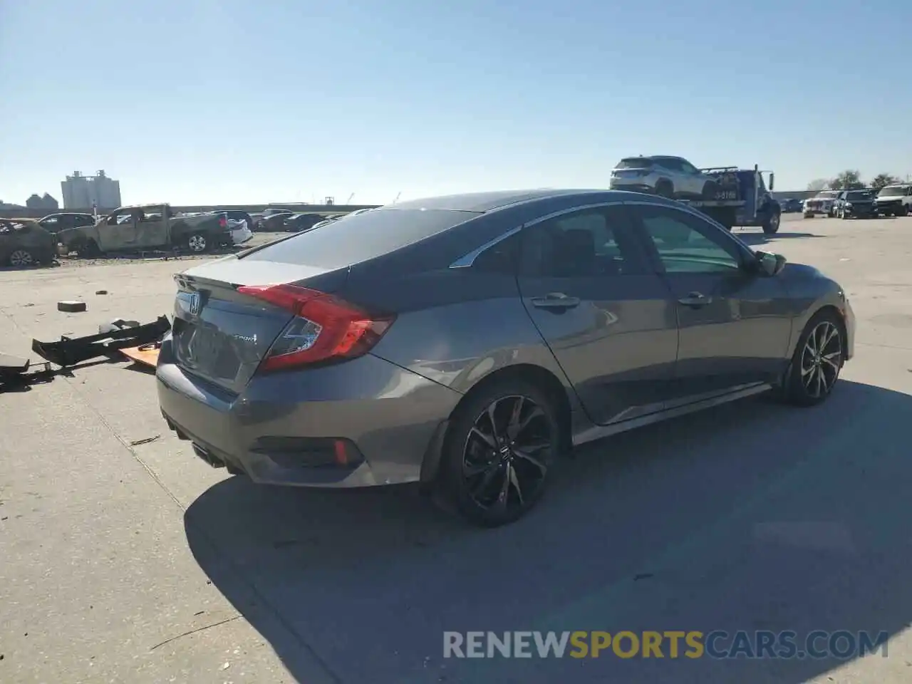 3 Photograph of a damaged car 19XFC2F84LE026462 HONDA CIVIC 2020