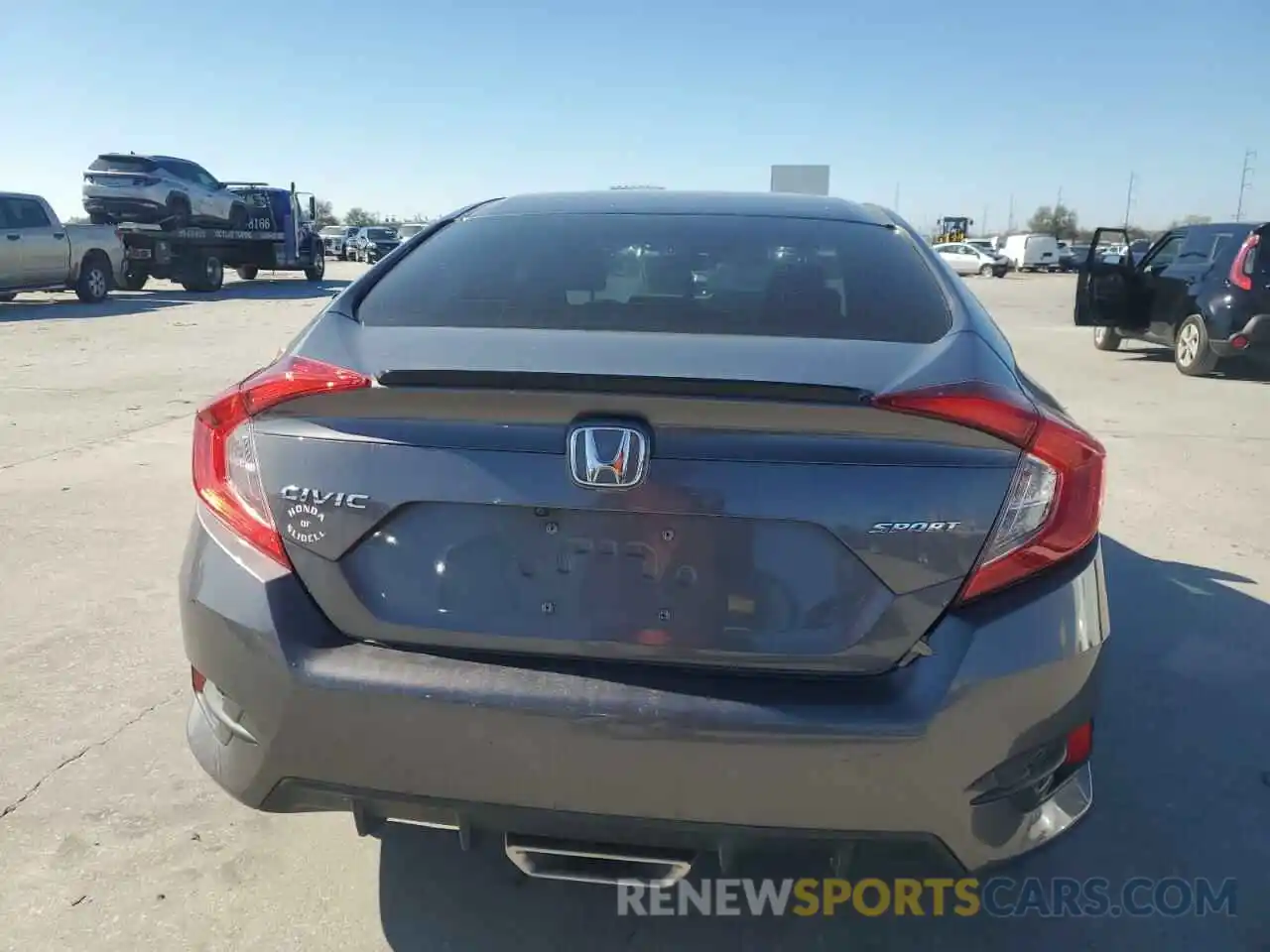 6 Photograph of a damaged car 19XFC2F84LE026462 HONDA CIVIC 2020