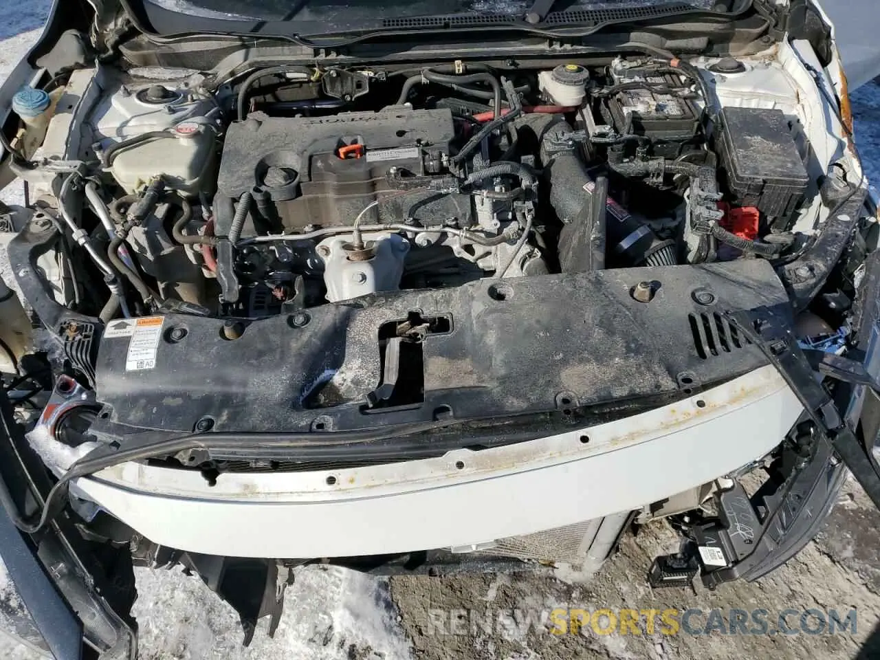 11 Photograph of a damaged car 19XFC2F84LE028213 HONDA CIVIC 2020
