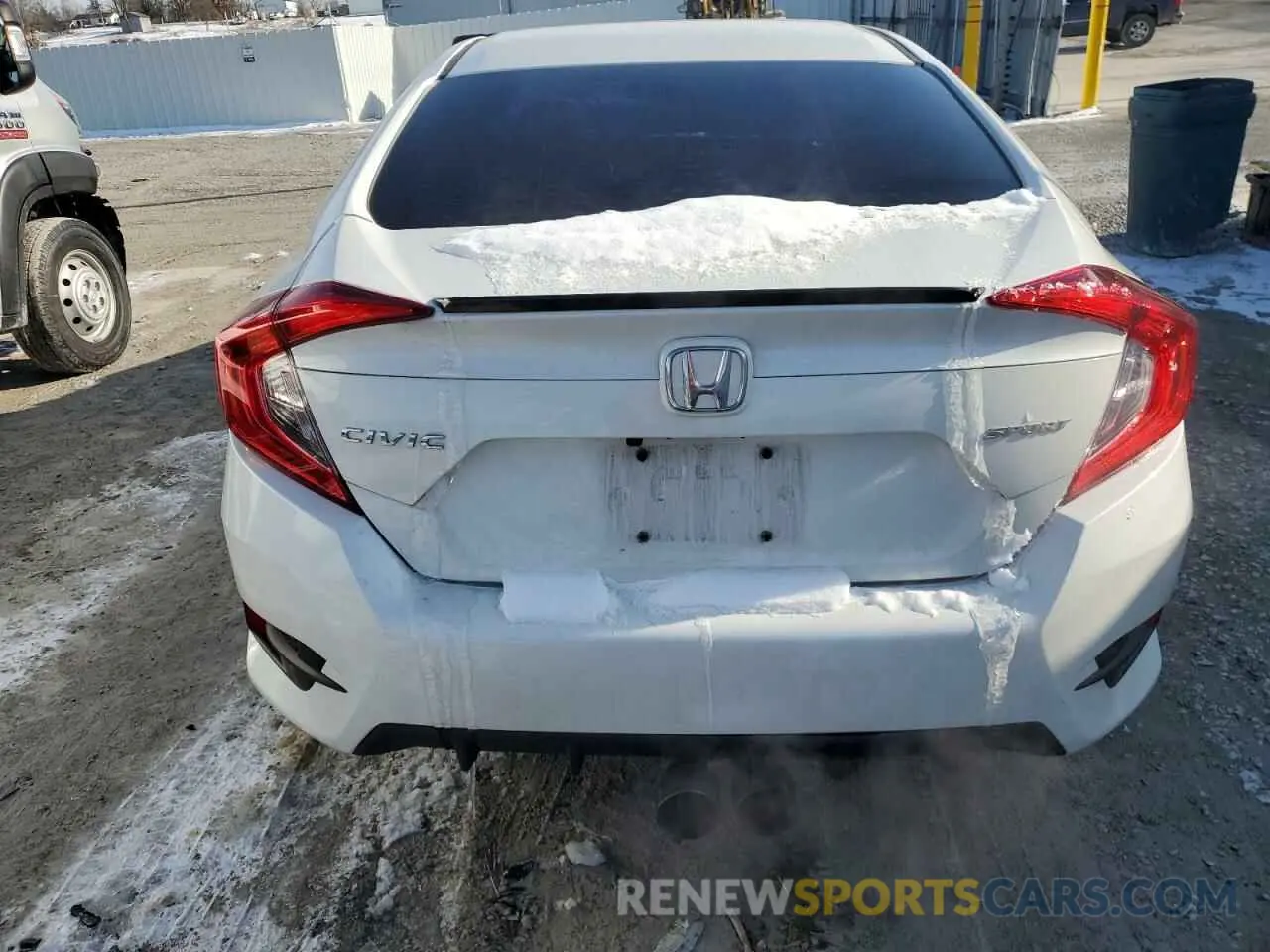 6 Photograph of a damaged car 19XFC2F84LE028213 HONDA CIVIC 2020