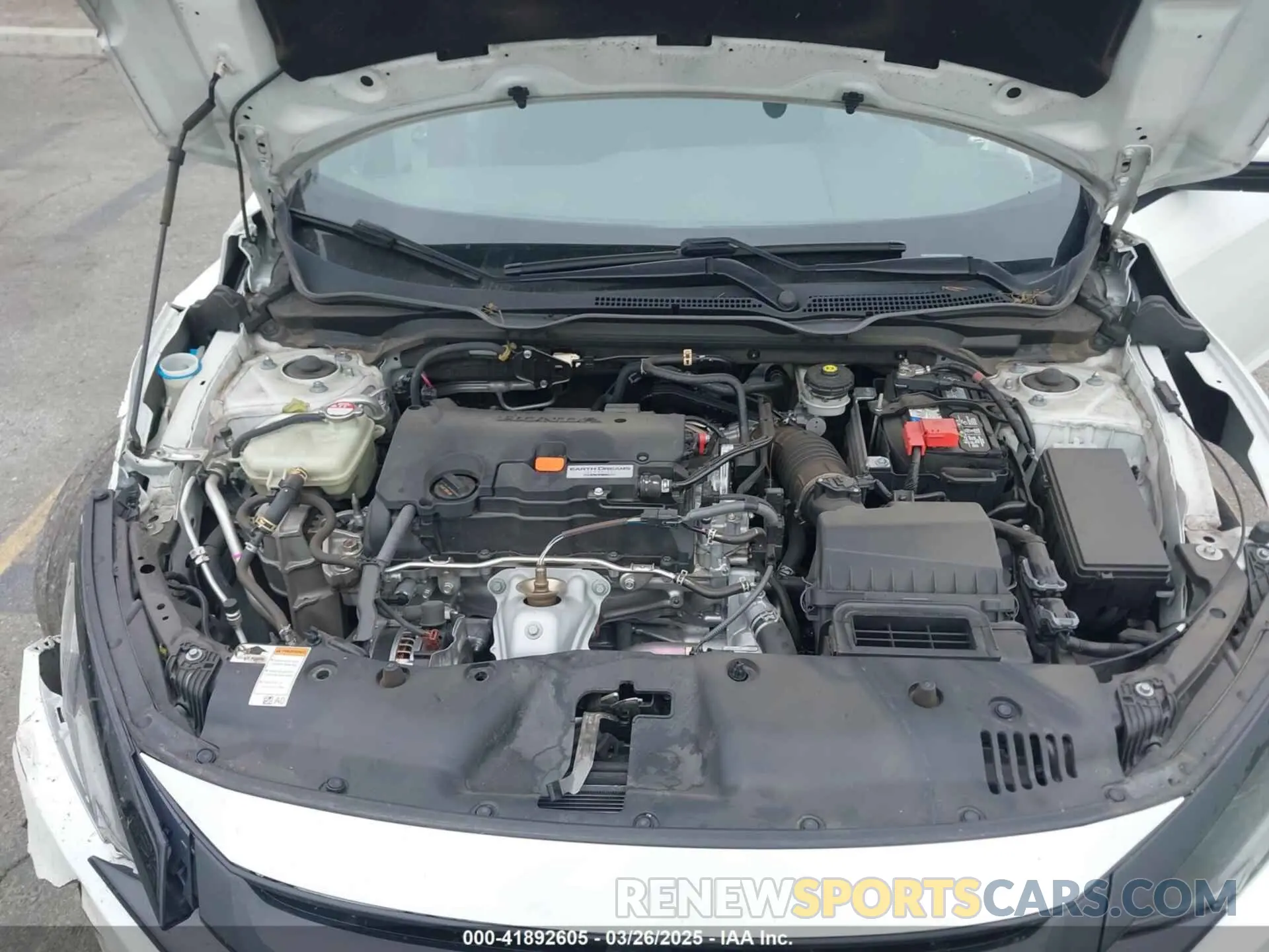 10 Photograph of a damaged car 19XFC2F84LE209361 HONDA CIVIC 2020
