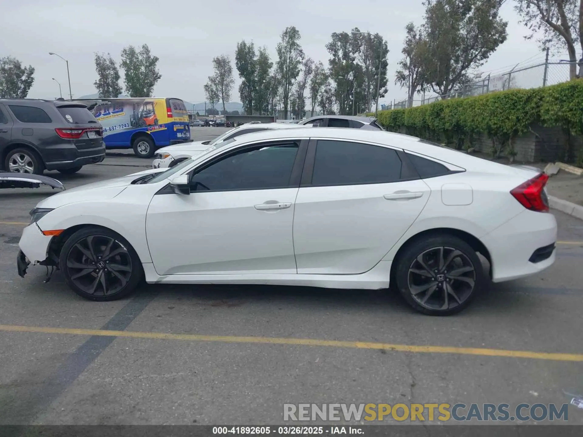 14 Photograph of a damaged car 19XFC2F84LE209361 HONDA CIVIC 2020