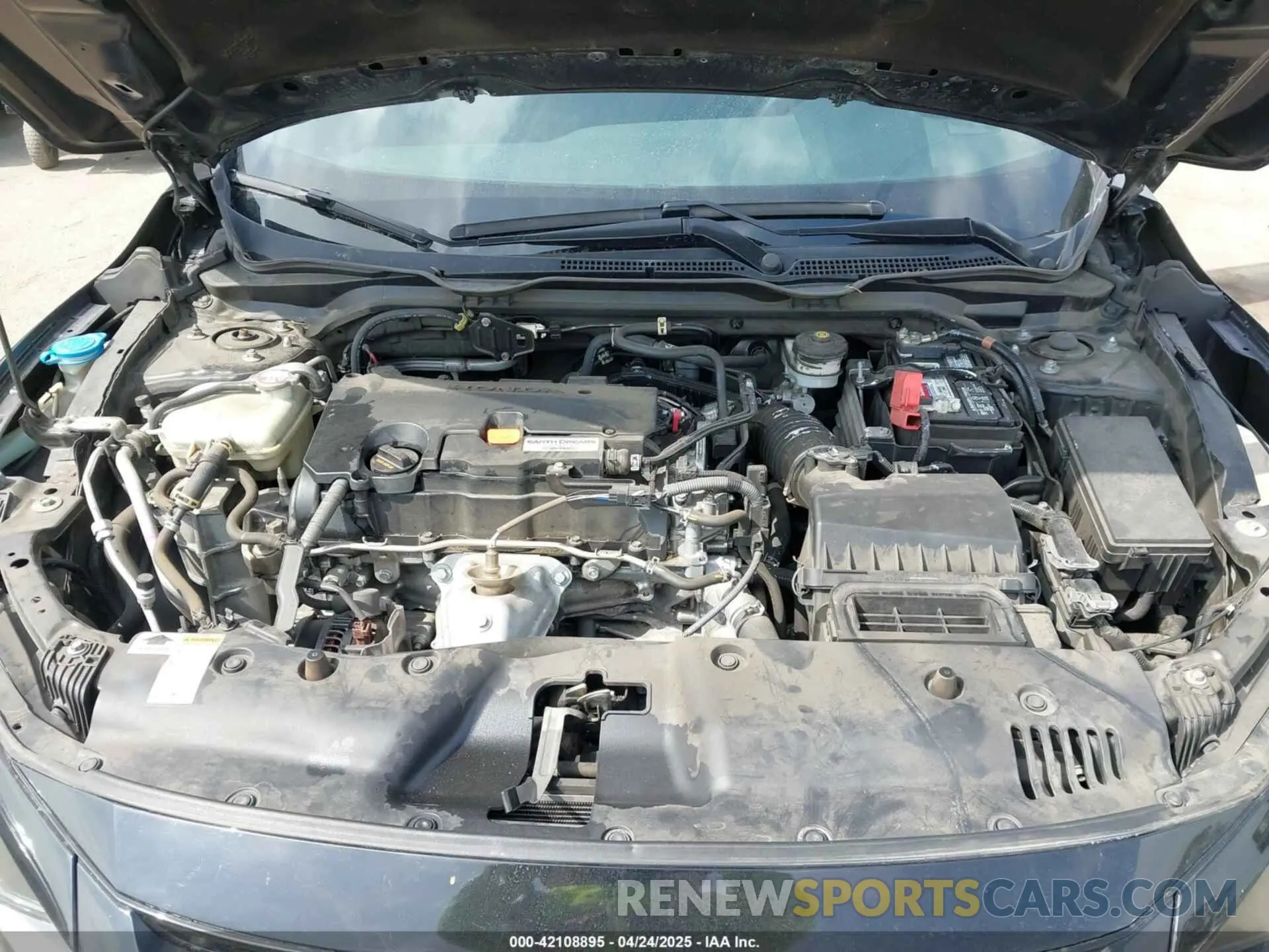 10 Photograph of a damaged car 19XFC2F84LE214270 HONDA CIVIC 2020