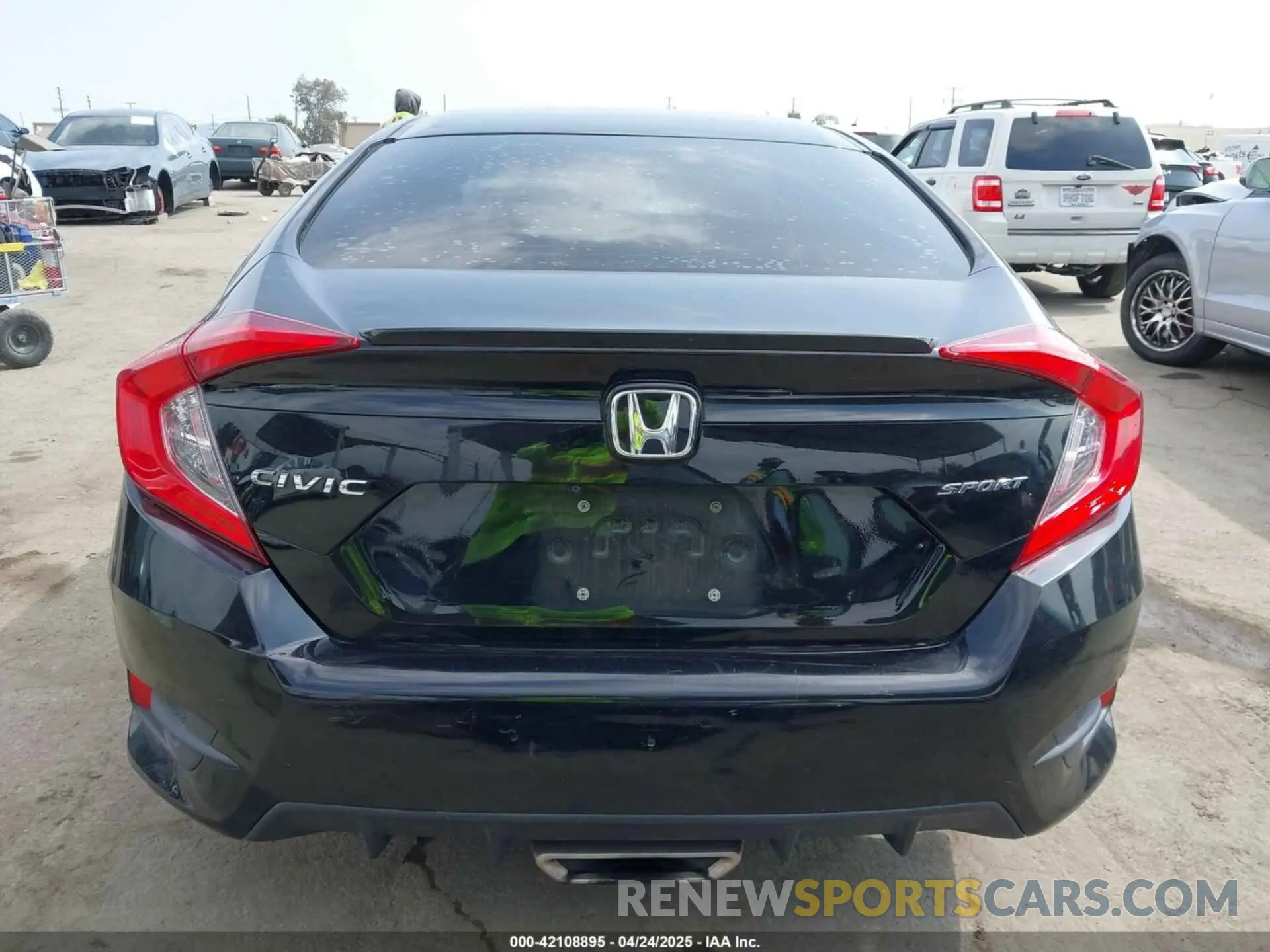 16 Photograph of a damaged car 19XFC2F84LE214270 HONDA CIVIC 2020