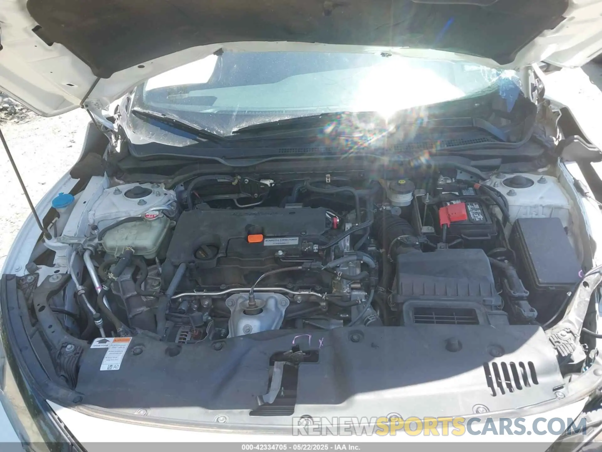 10 Photograph of a damaged car 19XFC2F85LE004289 HONDA CIVIC 2020