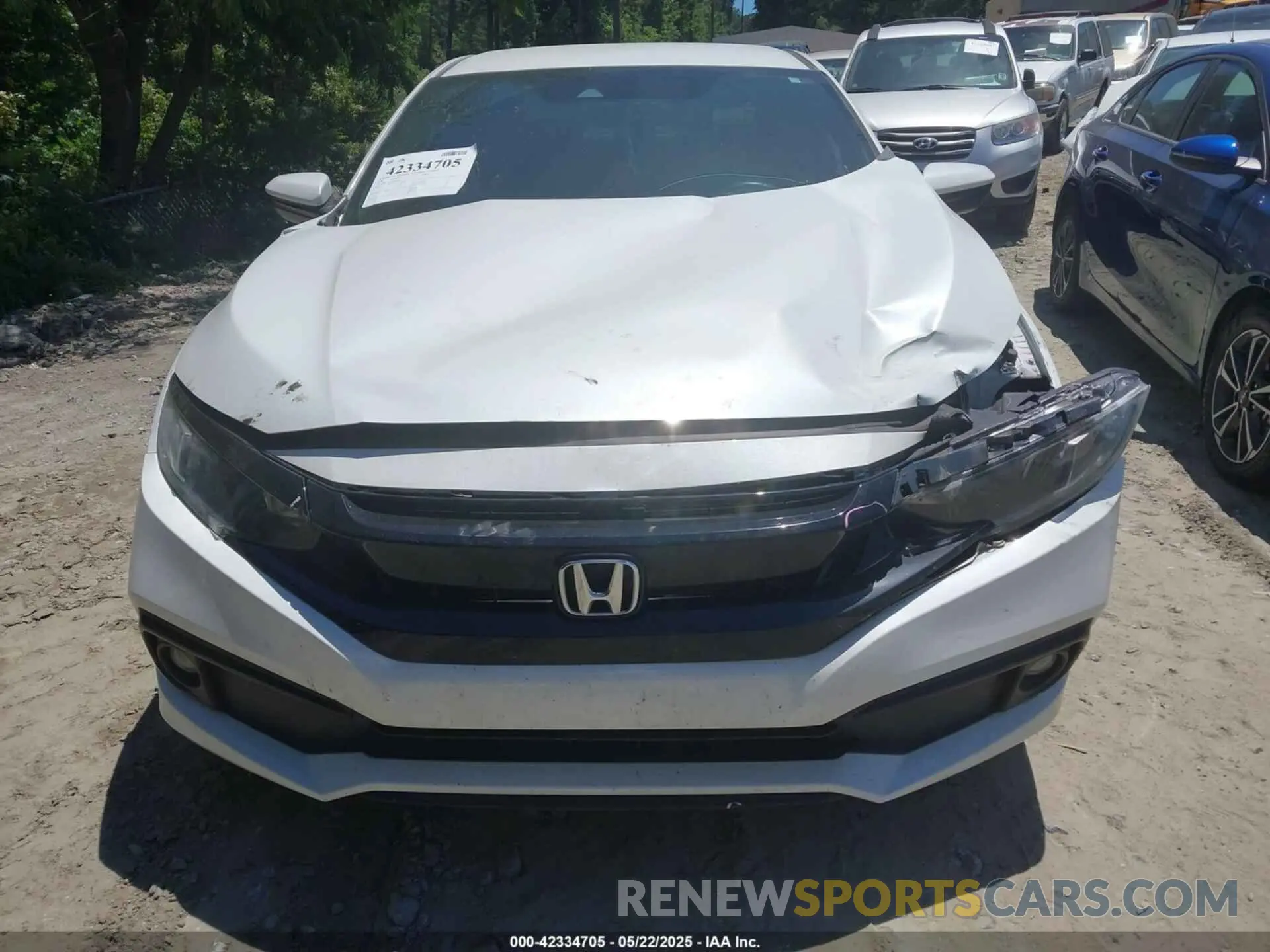12 Photograph of a damaged car 19XFC2F85LE004289 HONDA CIVIC 2020