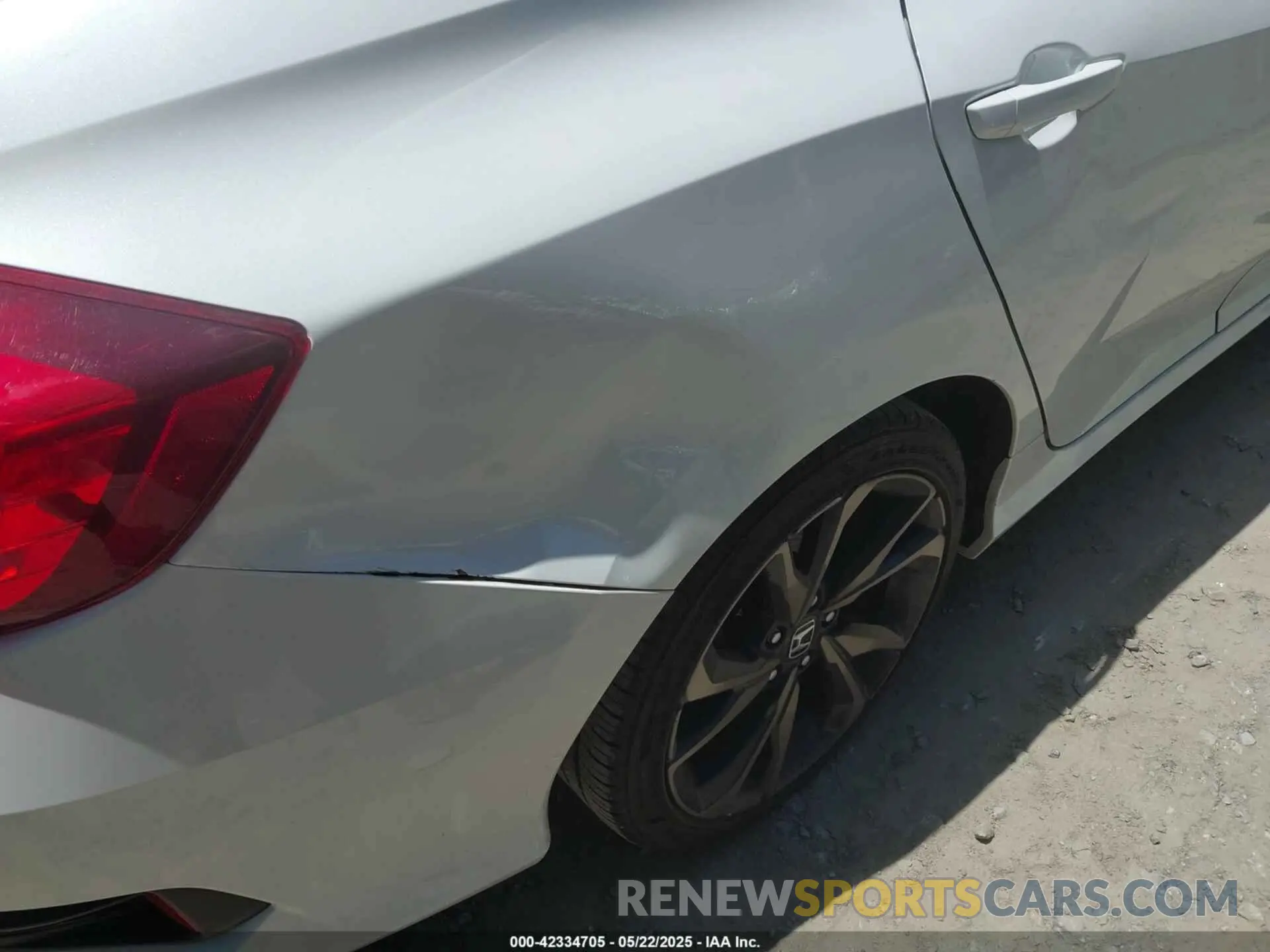 20 Photograph of a damaged car 19XFC2F85LE004289 HONDA CIVIC 2020