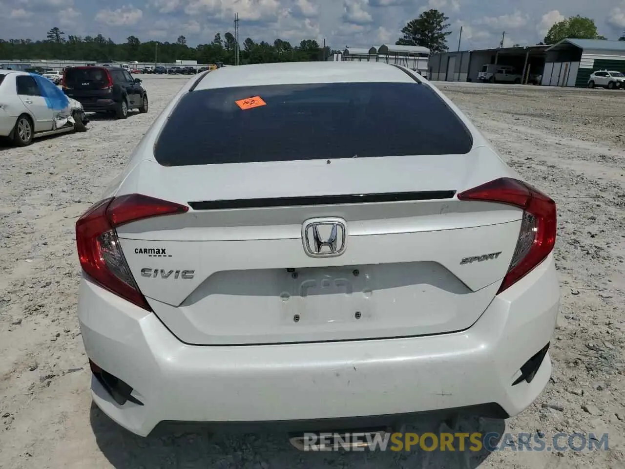 6 Photograph of a damaged car 19XFC2F85LE005202 HONDA CIVIC 2020