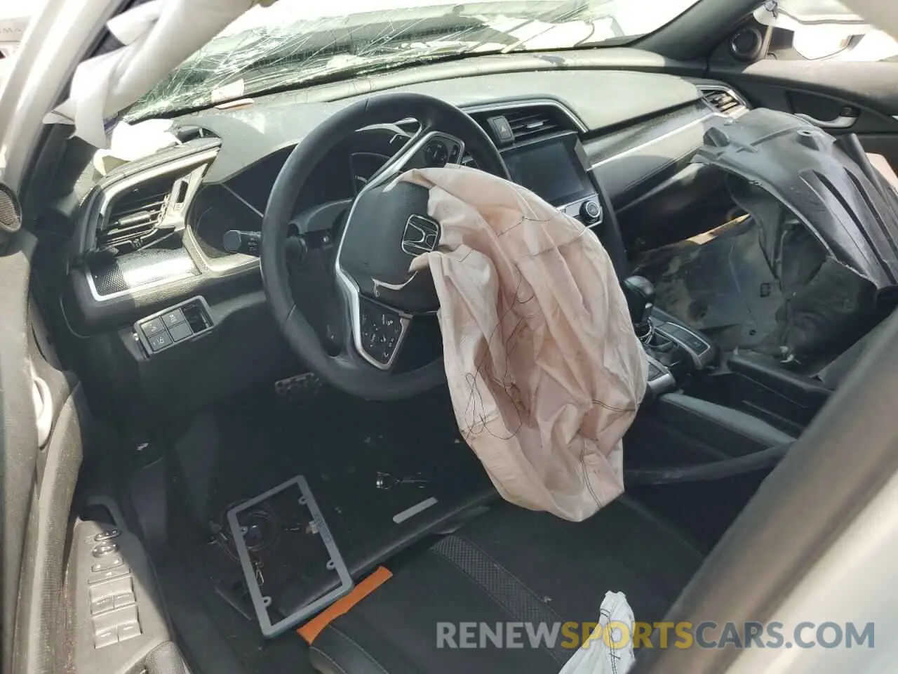 8 Photograph of a damaged car 19XFC2F85LE005202 HONDA CIVIC 2020