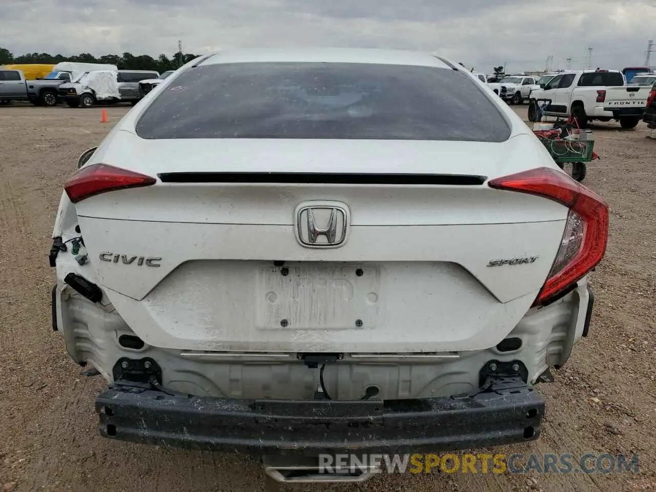 6 Photograph of a damaged car 19XFC2F85LE017964 HONDA CIVIC 2020