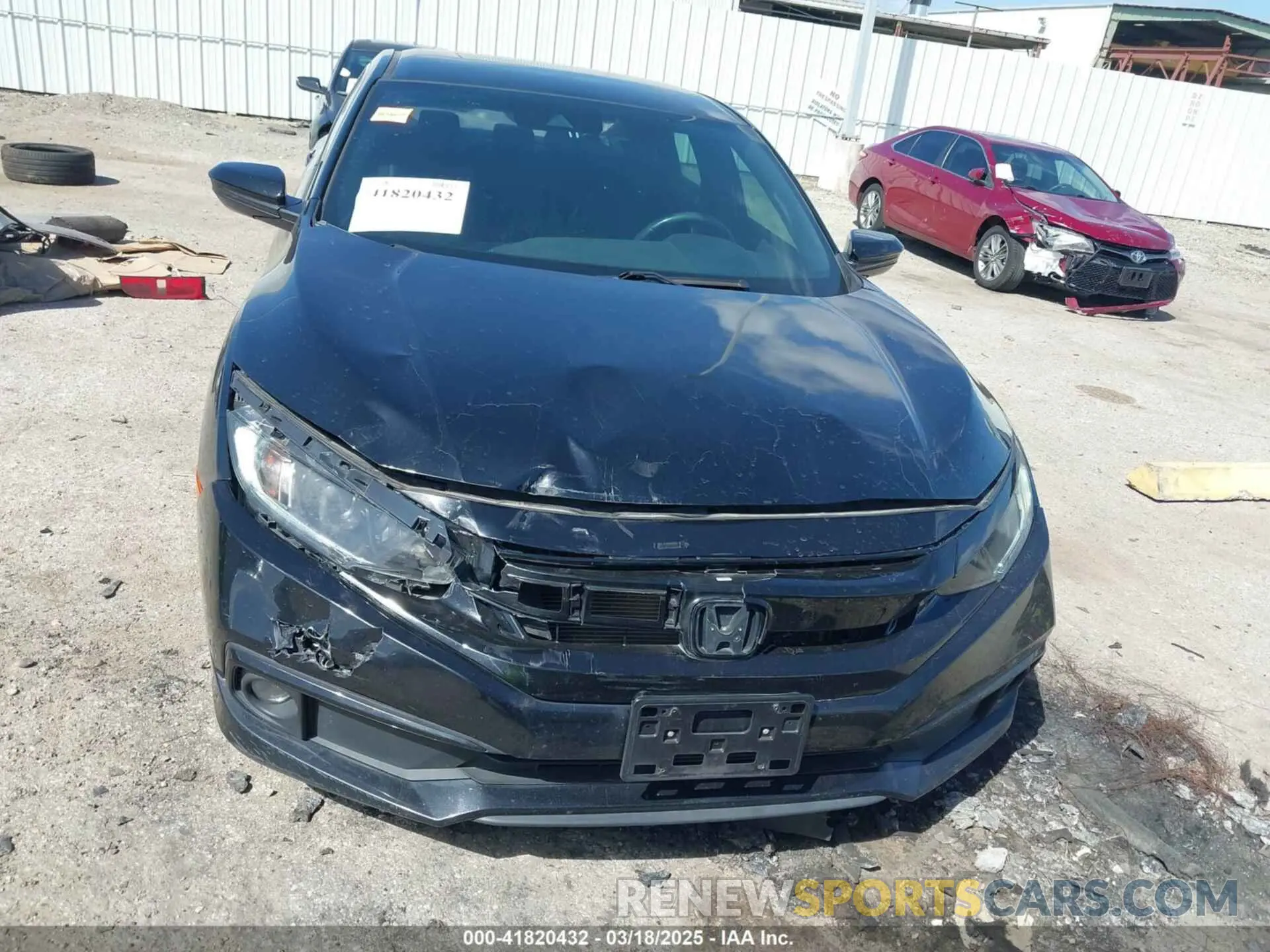 12 Photograph of a damaged car 19XFC2F85LE020492 HONDA CIVIC 2020
