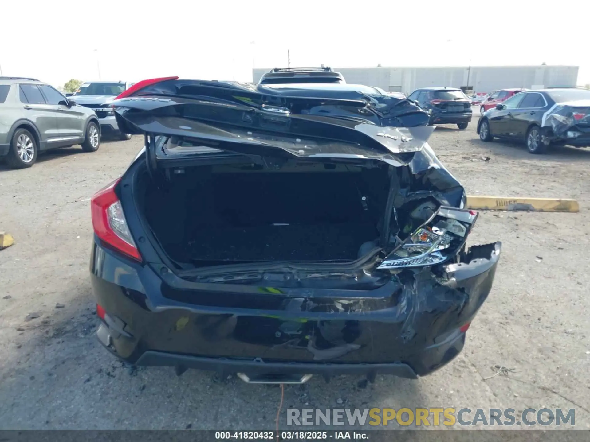 16 Photograph of a damaged car 19XFC2F85LE020492 HONDA CIVIC 2020
