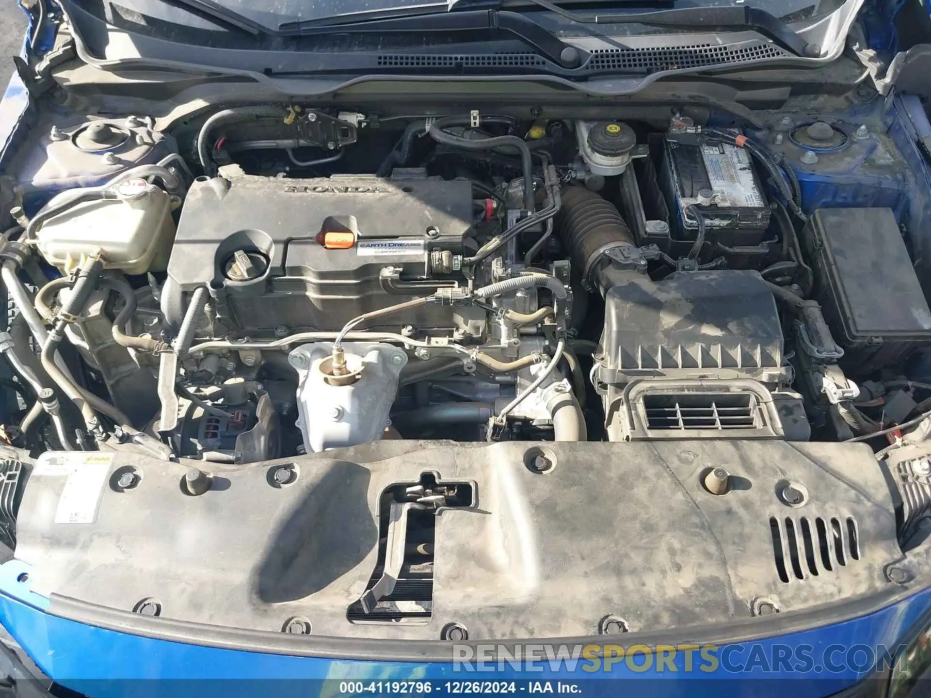 10 Photograph of a damaged car 19XFC2F85LE205545 HONDA CIVIC 2020