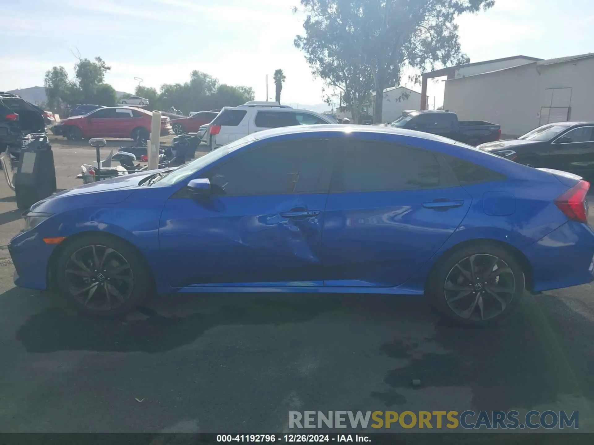 14 Photograph of a damaged car 19XFC2F85LE205545 HONDA CIVIC 2020