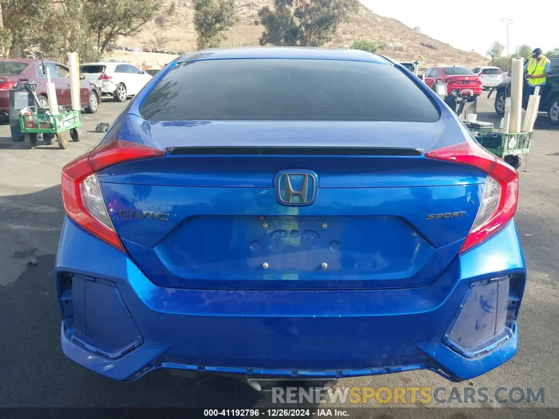 16 Photograph of a damaged car 19XFC2F85LE205545 HONDA CIVIC 2020