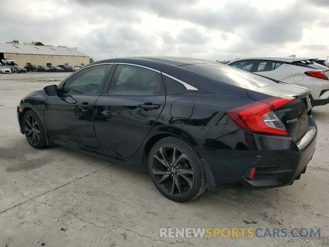 2 Photograph of a damaged car 19XFC2F86LE020310 HONDA CIVIC 2020