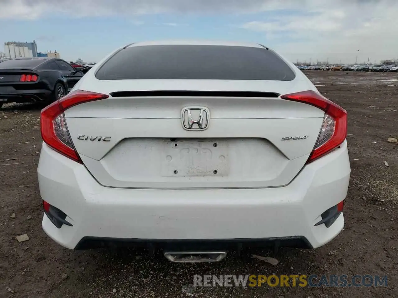 6 Photograph of a damaged car 19XFC2F86LE029959 HONDA CIVIC 2020