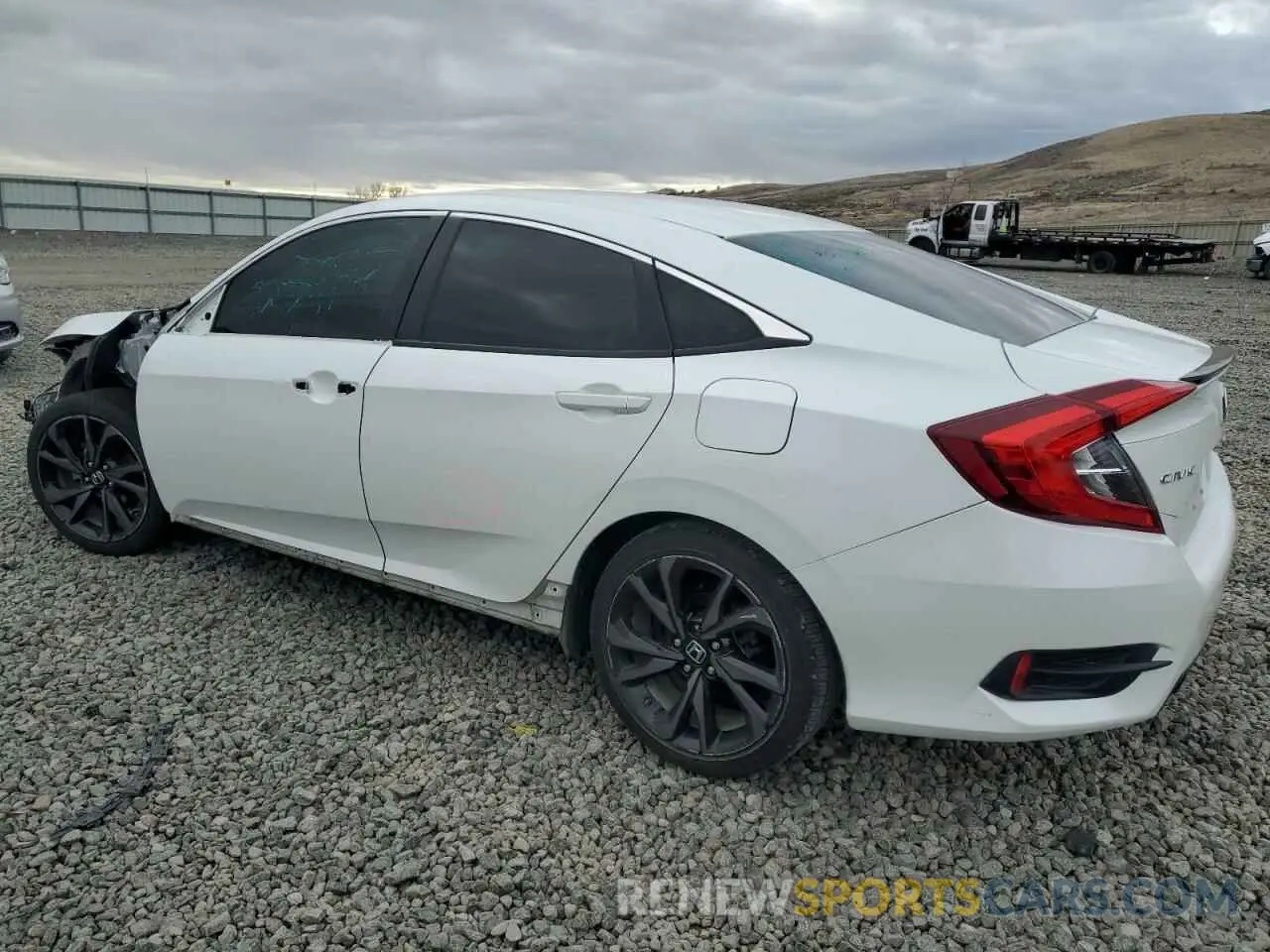 2 Photograph of a damaged car 19XFC2F86LE204243 HONDA CIVIC 2020