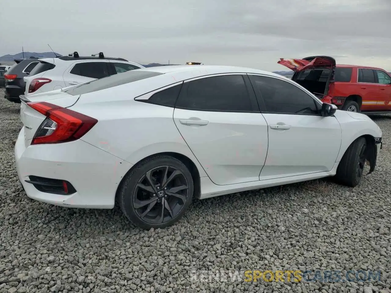 3 Photograph of a damaged car 19XFC2F86LE204243 HONDA CIVIC 2020