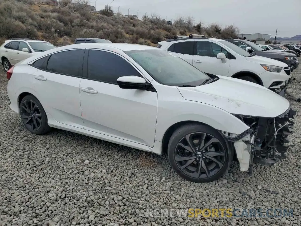 4 Photograph of a damaged car 19XFC2F86LE204243 HONDA CIVIC 2020