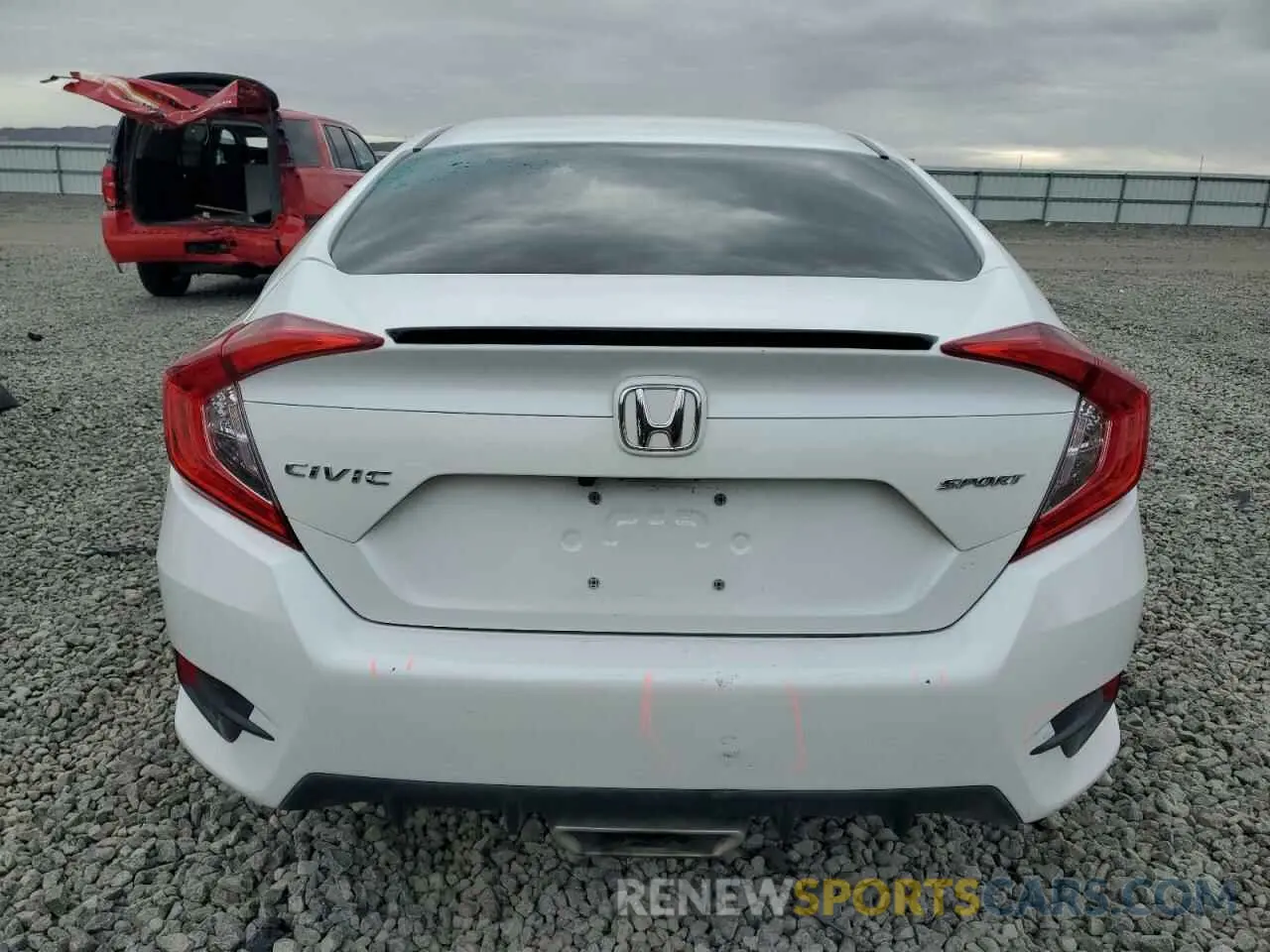 6 Photograph of a damaged car 19XFC2F86LE204243 HONDA CIVIC 2020