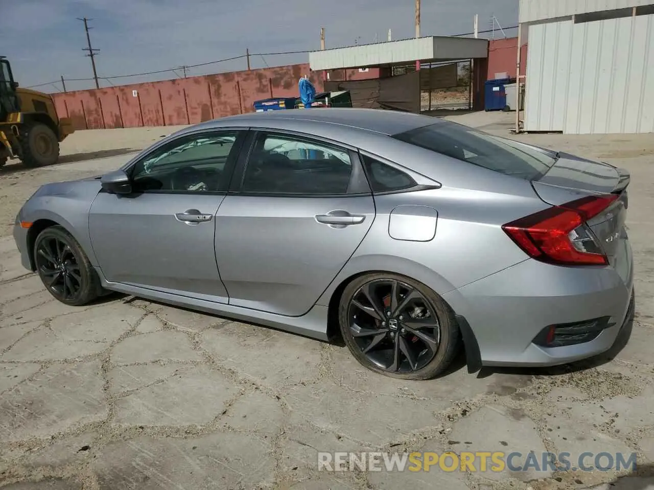 2 Photograph of a damaged car 19XFC2F86LE206929 HONDA CIVIC 2020