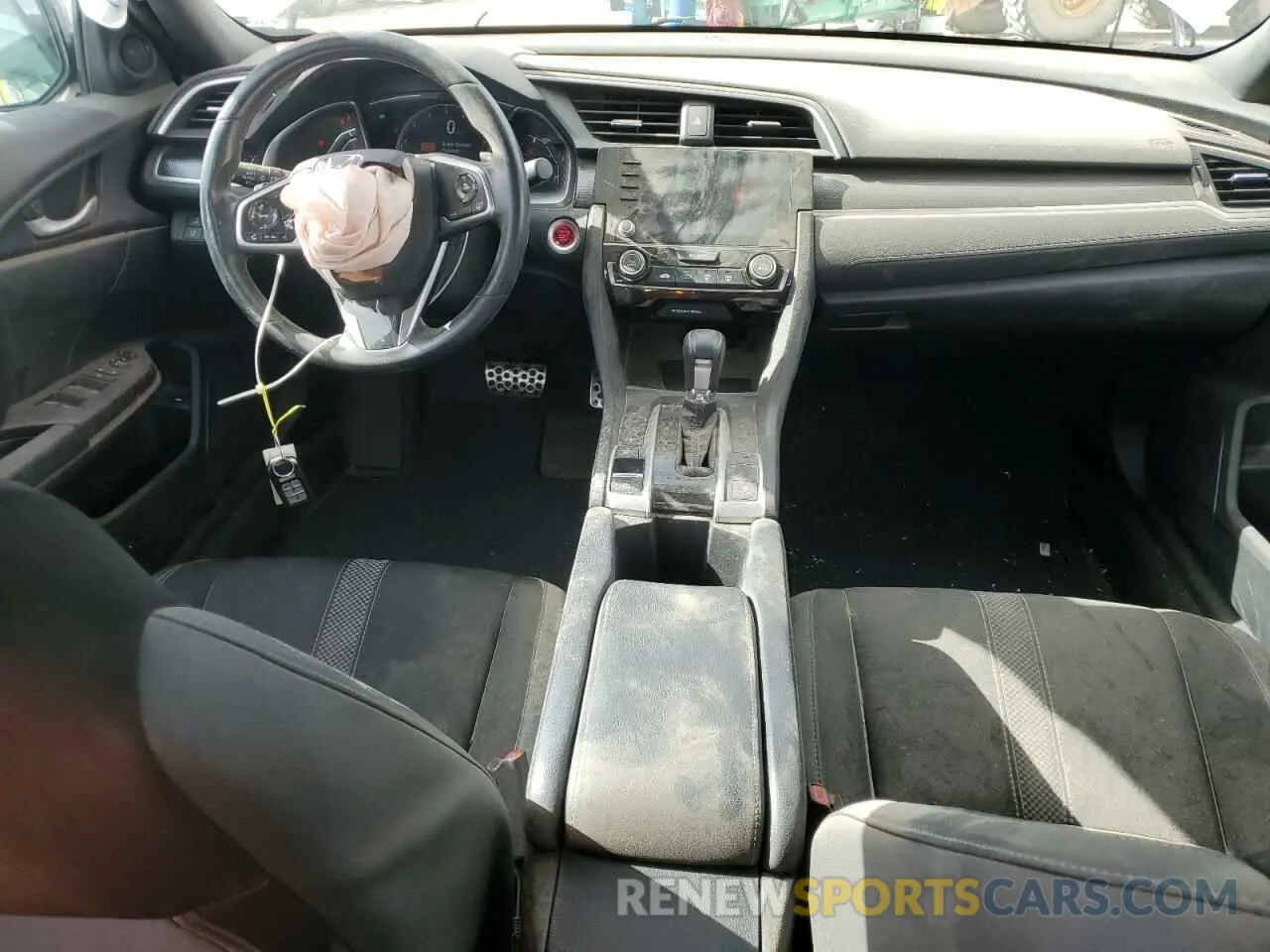 8 Photograph of a damaged car 19XFC2F86LE206929 HONDA CIVIC 2020