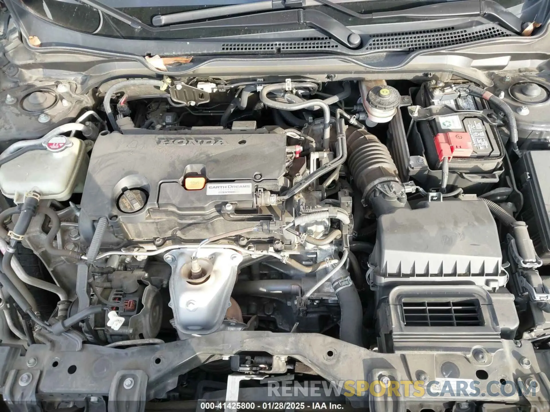 10 Photograph of a damaged car 19XFC2F86LE207417 HONDA CIVIC 2020