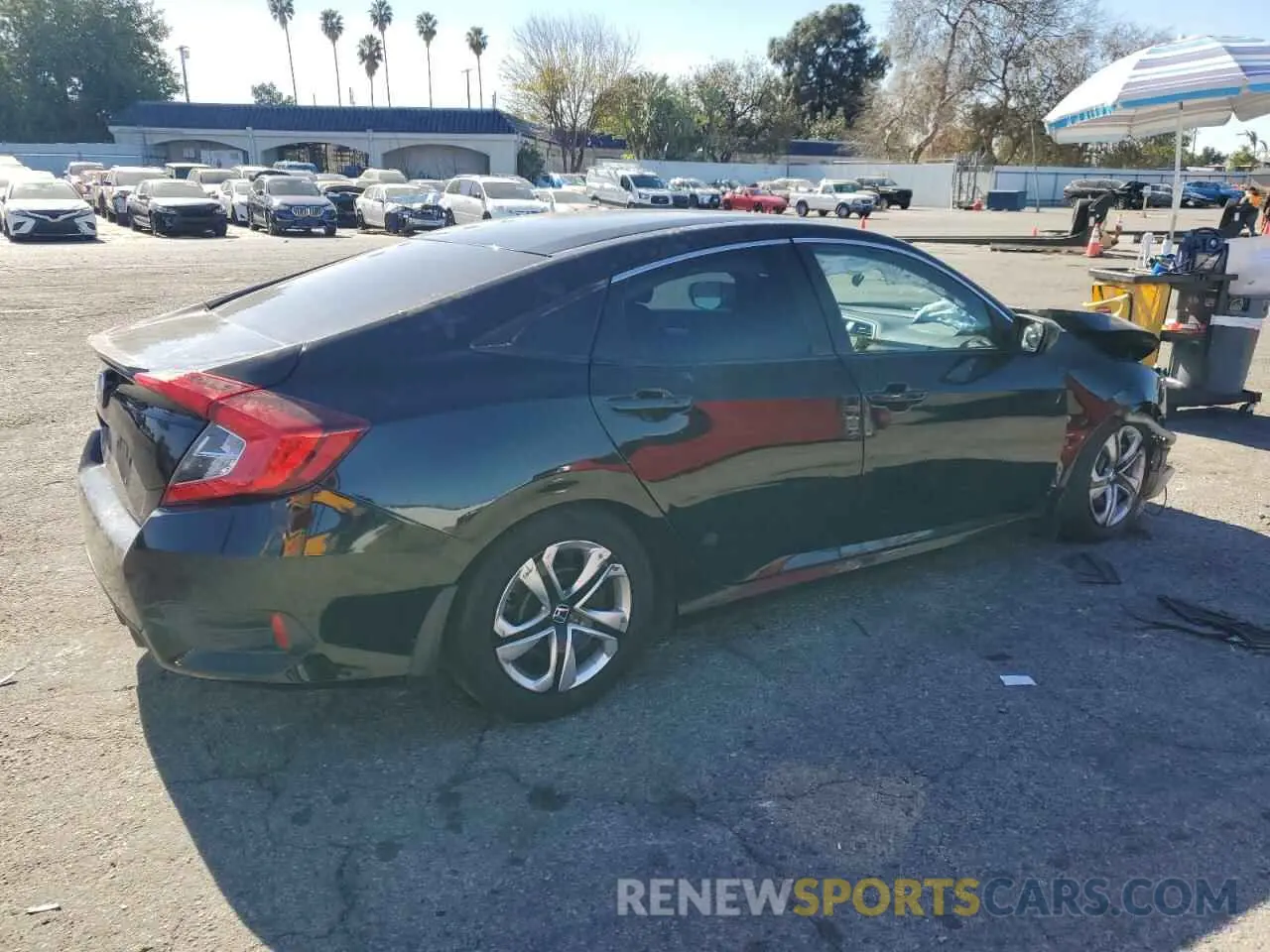 3 Photograph of a damaged car 19XFC2F86LE208406 HONDA CIVIC 2020
