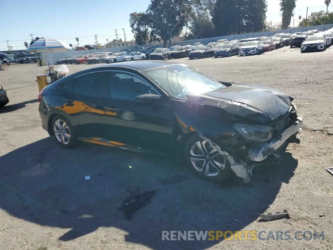 4 Photograph of a damaged car 19XFC2F86LE208406 HONDA CIVIC 2020