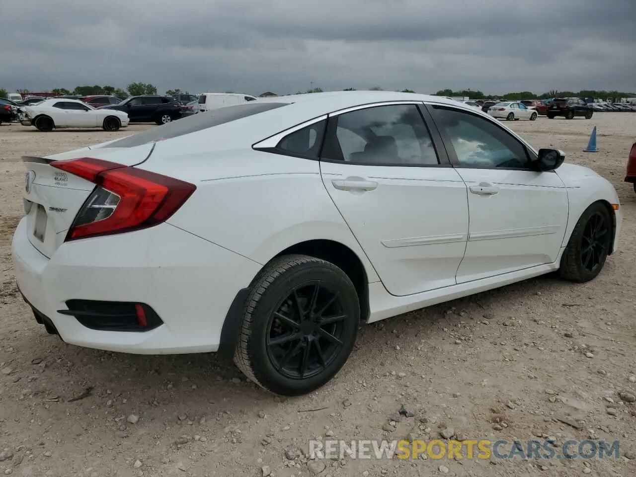 3 Photograph of a damaged car 19XFC2F87LE019800 HONDA CIVIC 2020