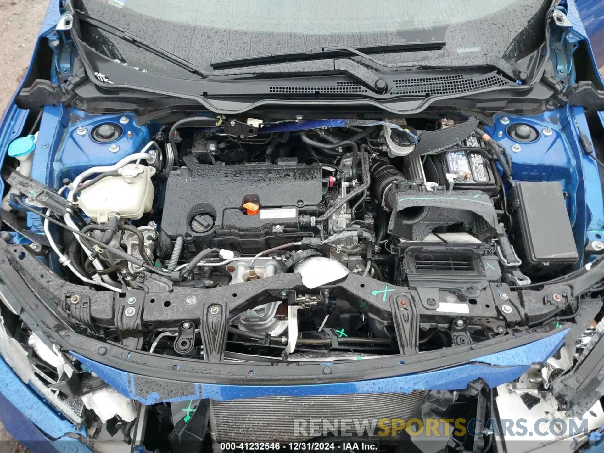 10 Photograph of a damaged car 19XFC2F87LE022647 HONDA CIVIC 2020