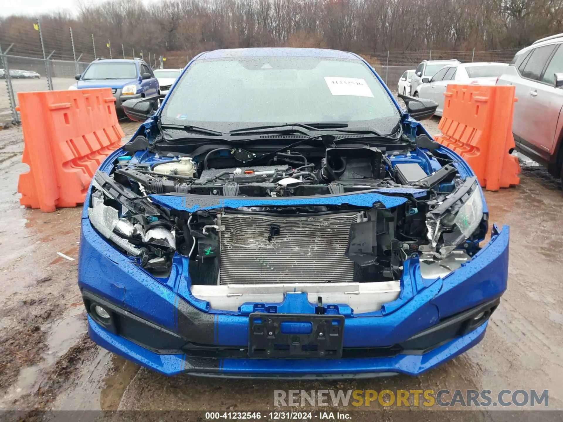 12 Photograph of a damaged car 19XFC2F87LE022647 HONDA CIVIC 2020